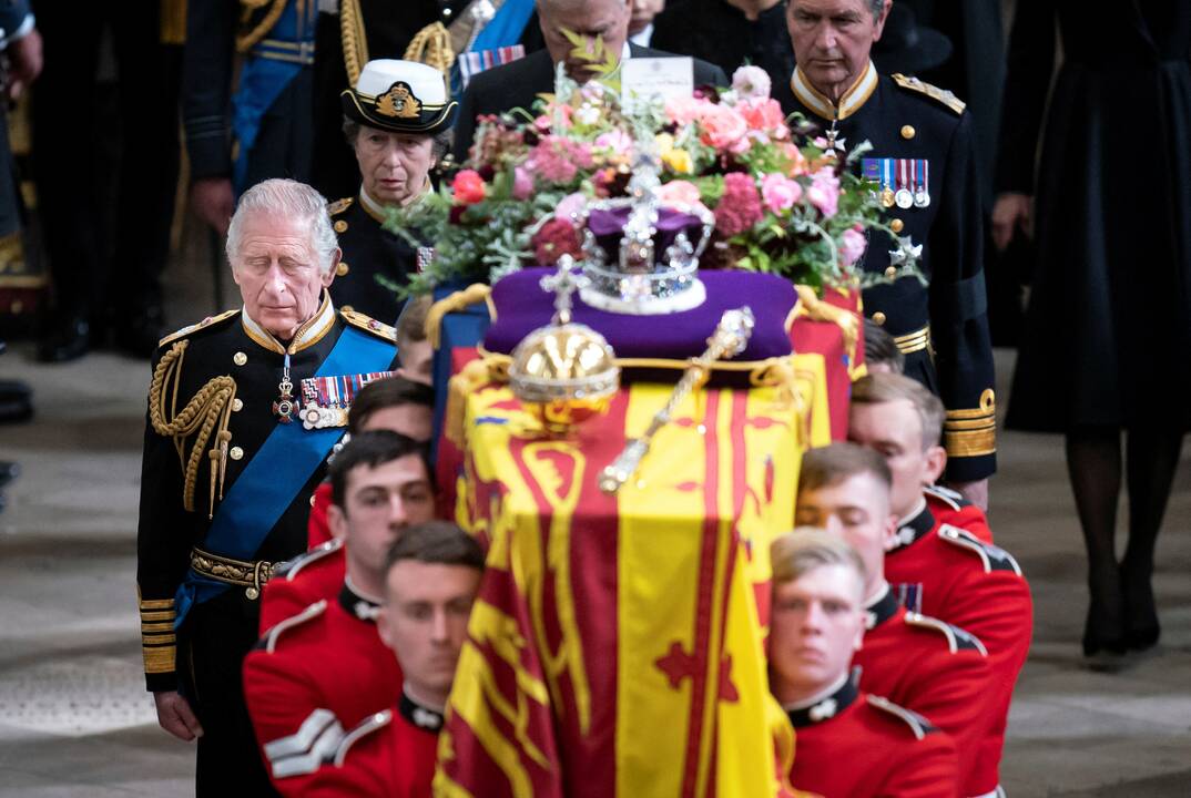 Karalienės Elizabeth II laidotuvių ceremonija