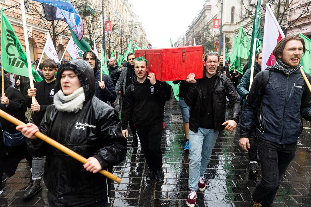 Studentų festivalio „Fiziko diena“ tradicinė eisena