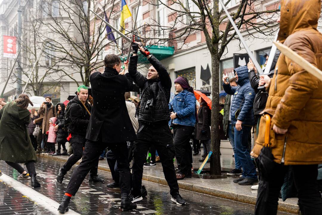 Studentų festivalio „Fiziko diena“ tradicinė eisena