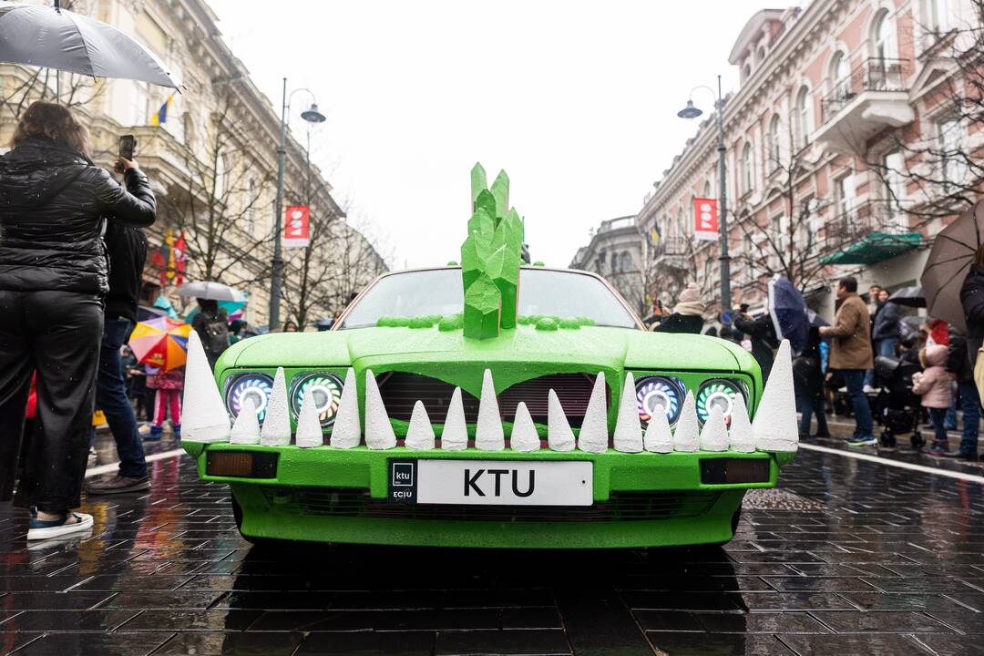 Studentų festivalio „Fiziko diena“ tradicinė eisena