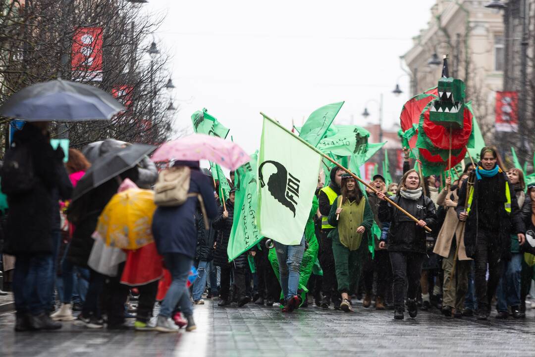 Studentų festivalio „Fiziko diena“ tradicinė eisena