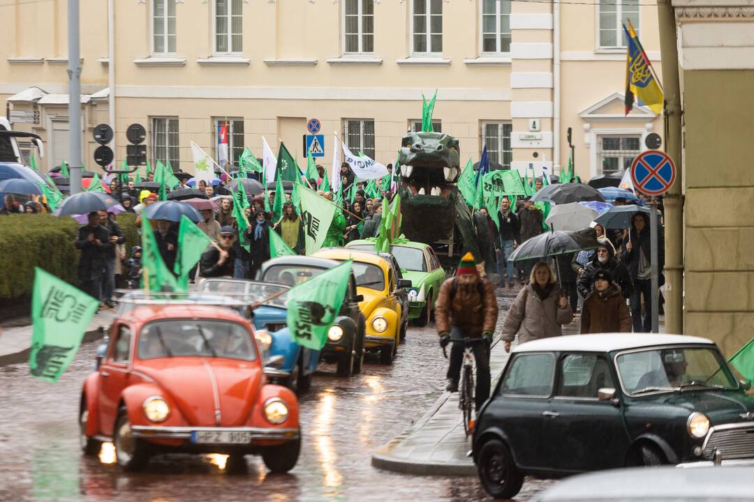 Studentų festivalio „Fiziko diena“ tradicinė eisena