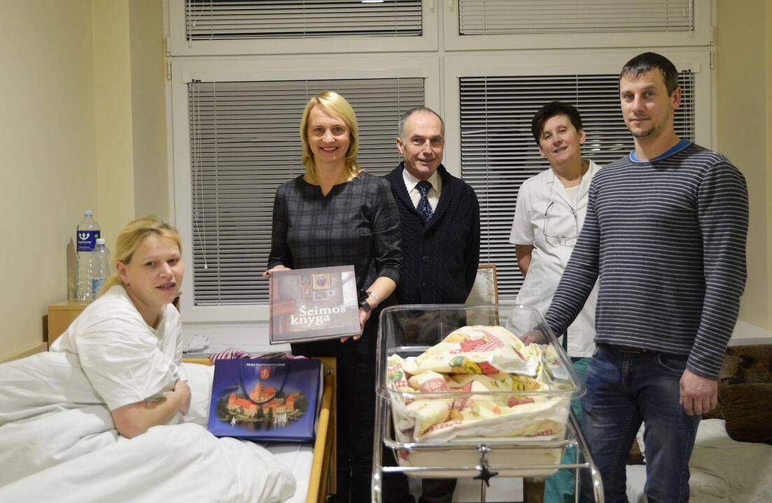 Sausio 1-ąją Trakuose gimę berniukas ir mergaitė – Lietuvos 100-mečio kūdikiai