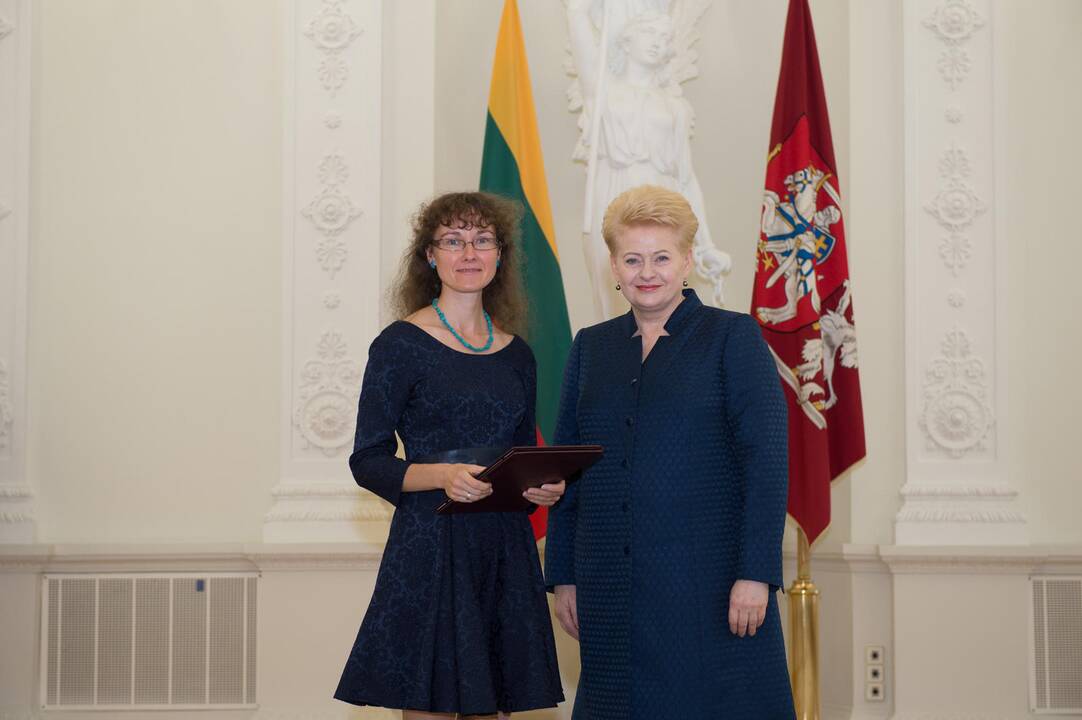 Prezidentė įteikė Žūvančiųjų gelbėjimo kryžius