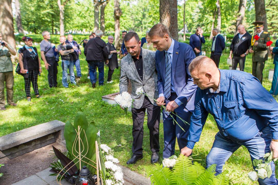 Afganistano karo aukų pagerbimas