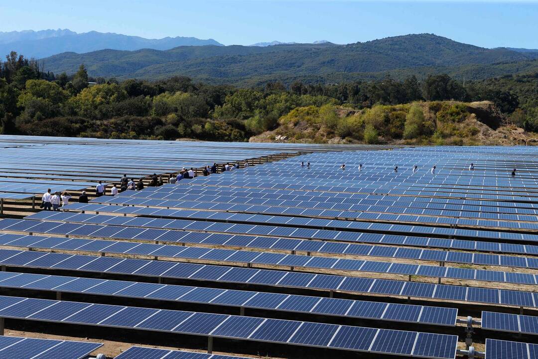 Atsinaujinančios energetikos mastai per penkerius metus išaugs 50 proc.