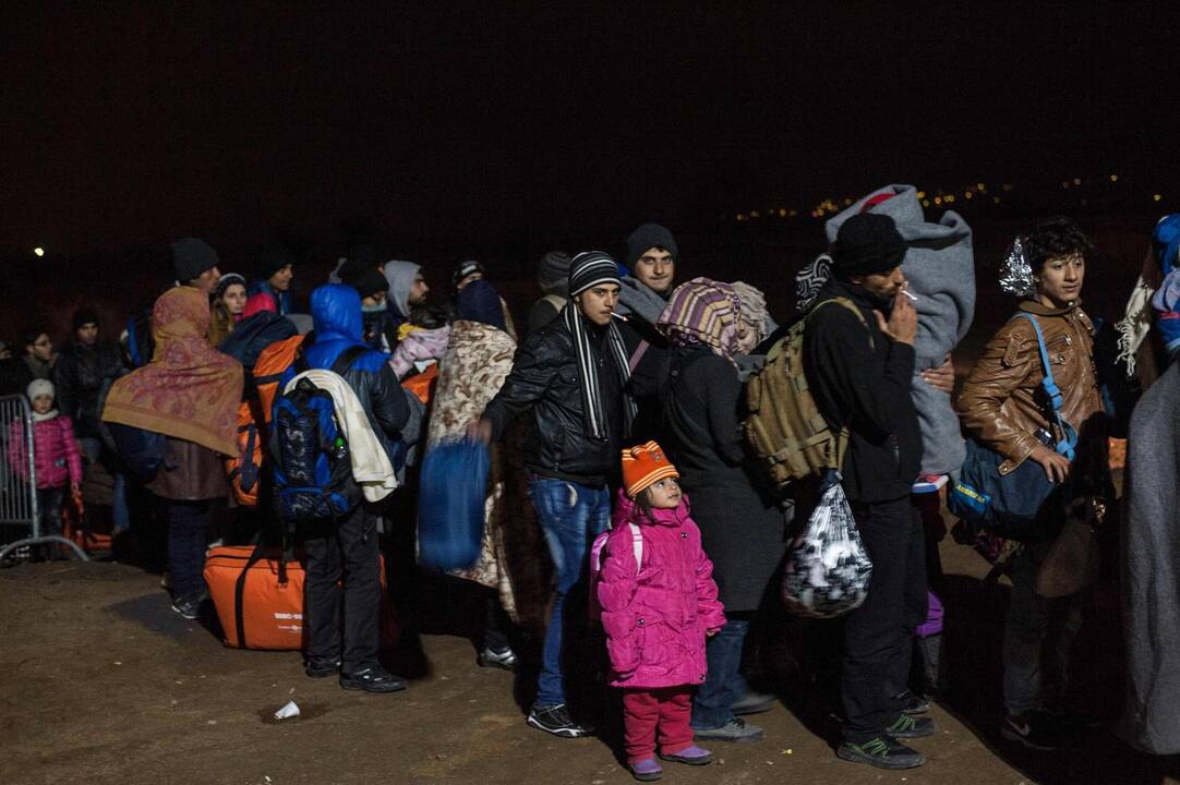 Balkanų valstybės visiškai uždarė migrantų maršrutą