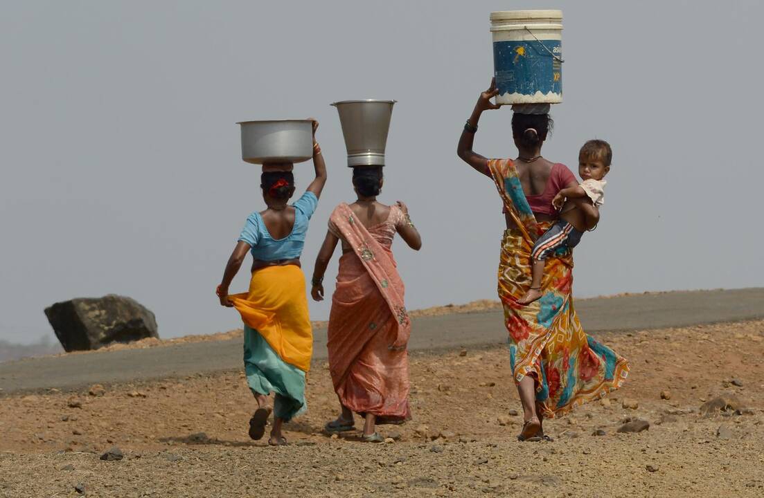Indijoje užfiksuotas šalies karščio rekordas – 51 °C