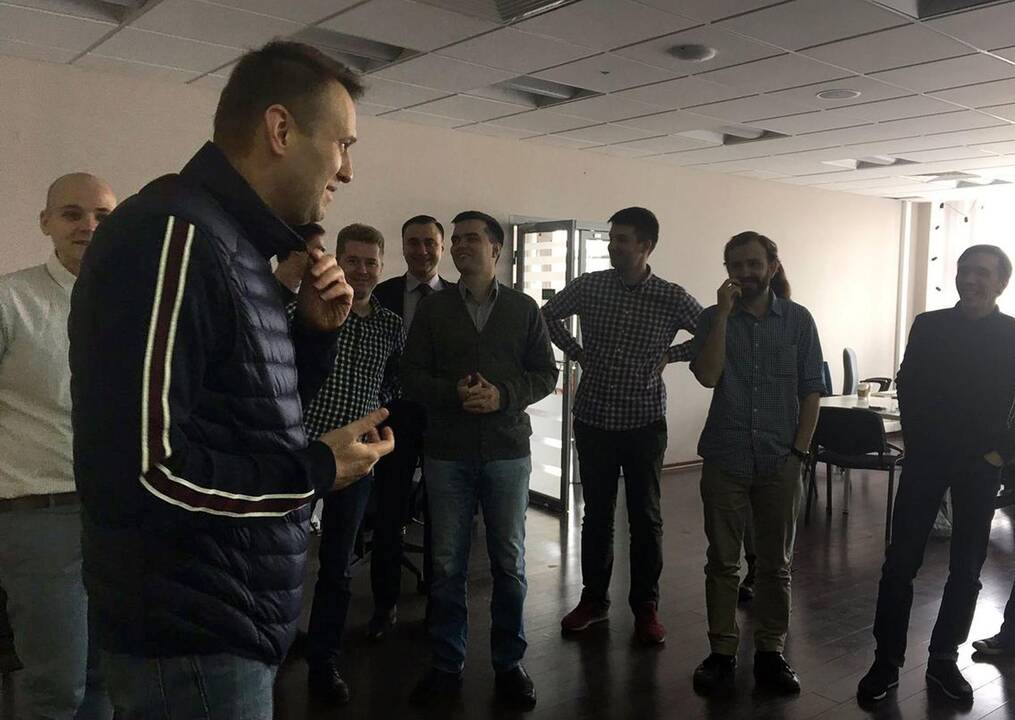Kremliaus kritikas A. Navalnas išėjo į laisvę