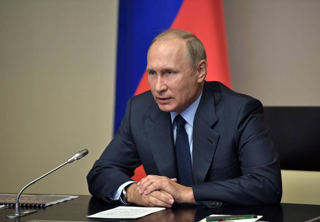 V. Putinas: Rusija sunaikino paskutines cheminių ginklų atsargas