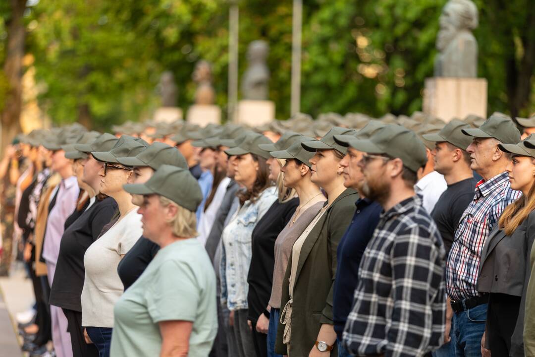 Šaulių priesaika Kaune