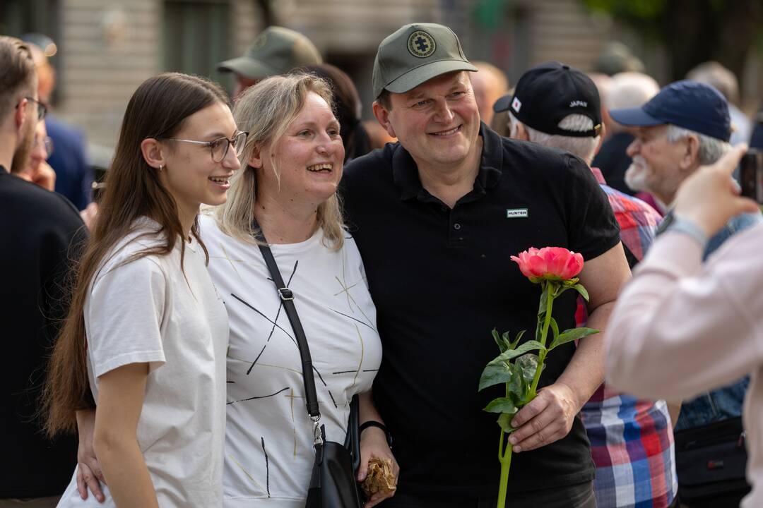 Šaulių priesaika Kaune