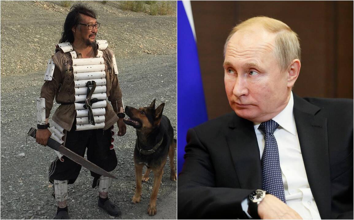 Aleksandras Gabyševas ir Vladimiras Putinas