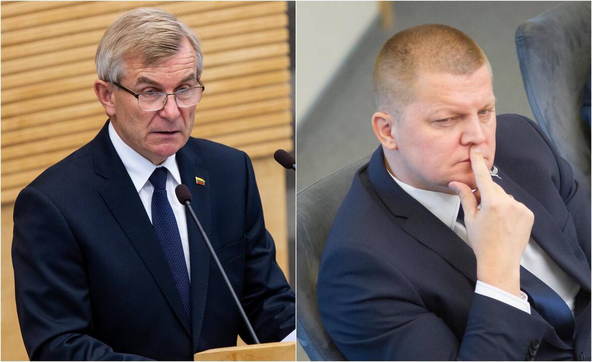 Viktoras Pranckietis ir Dainius Gaižauskas