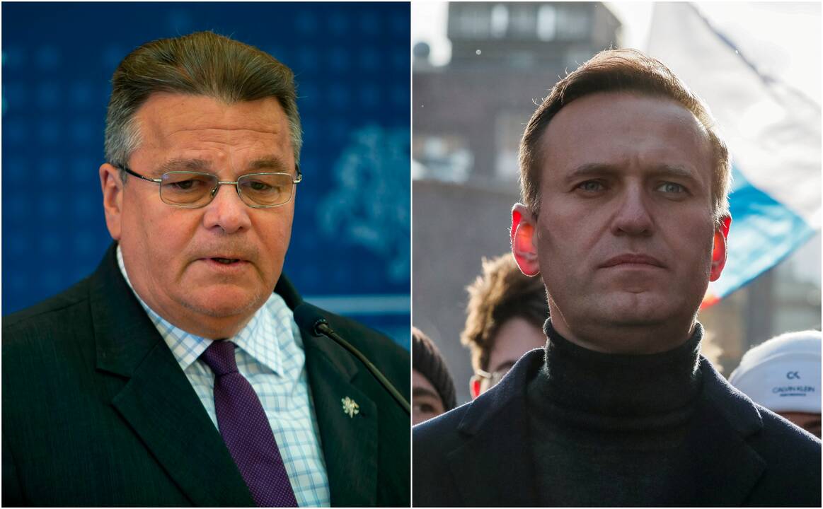 L. Linkevičius: žinios, kad A. Navalnas galėjo būti apnuodytas, kelia nerimą
