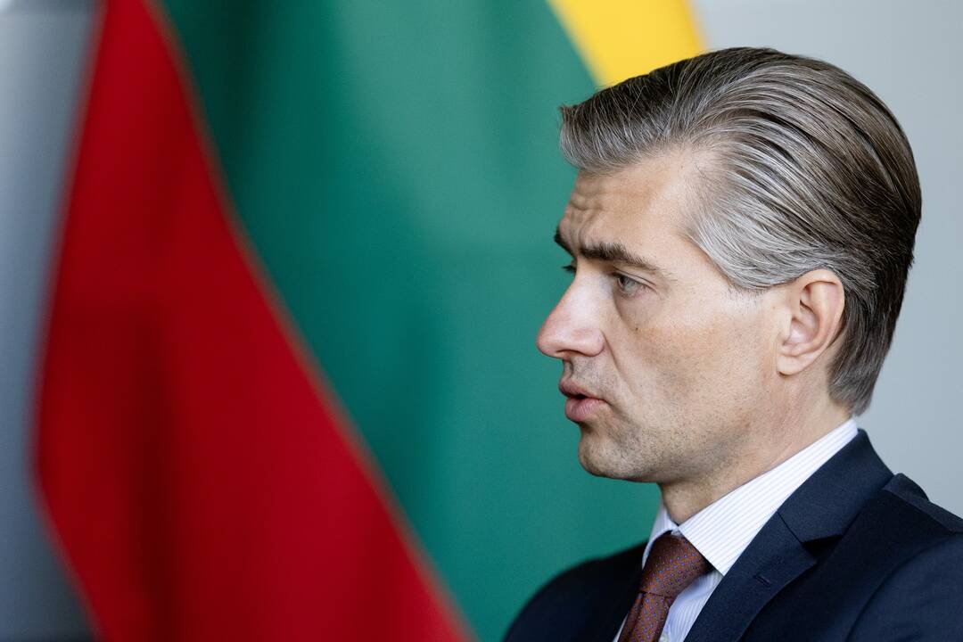 Budrys EBPO nares ragina stiprinti paramą Ukrainos reformoms ir atstatymui