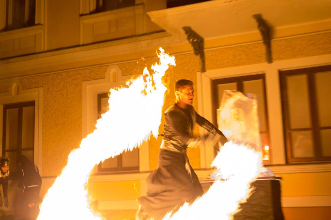 „Didysis kalėdinis sprogimas“ Istorinės Prezidentūros sodelyje