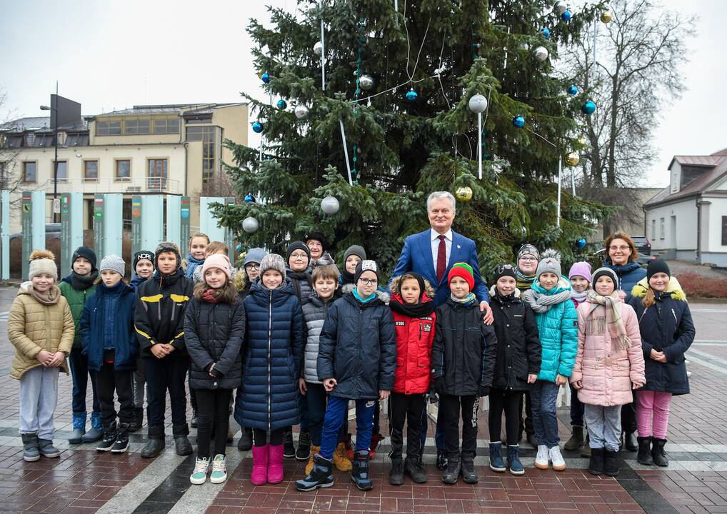 Prezidento vizitas Utenoje ir Dusetose