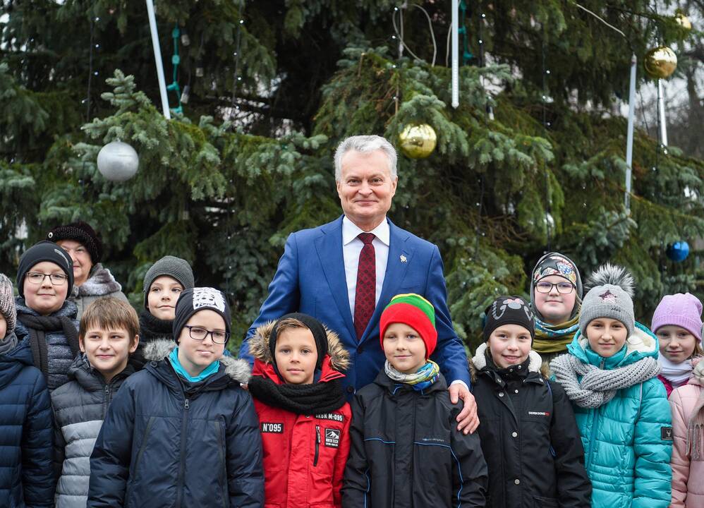 Prezidento vizitas Utenoje ir Dusetose