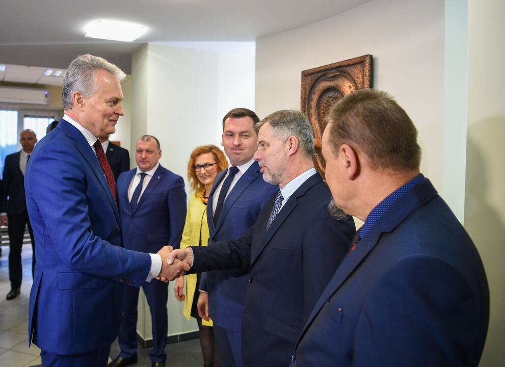 Prezidento vizitas Utenoje ir Dusetose