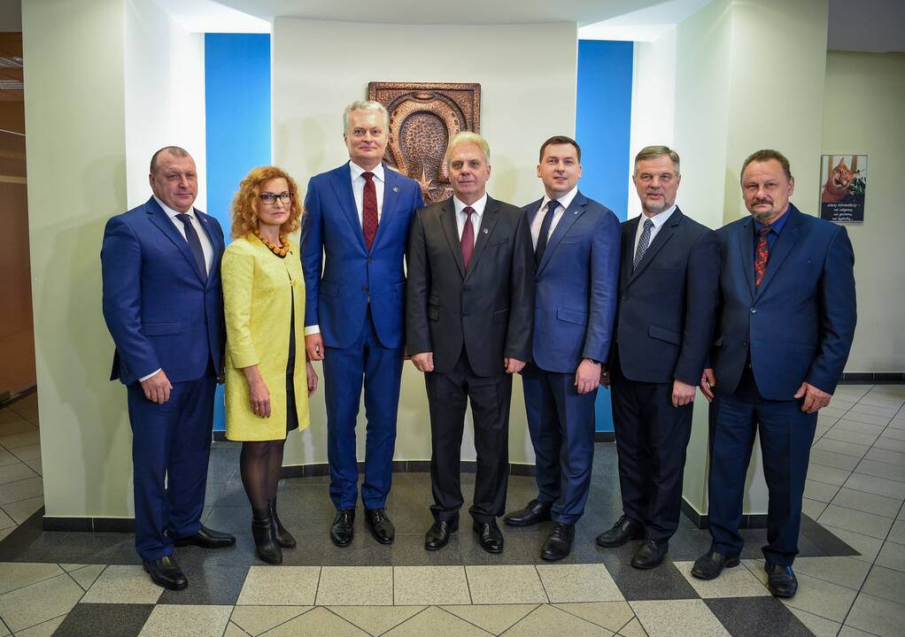 Prezidento vizitas Utenoje ir Dusetose