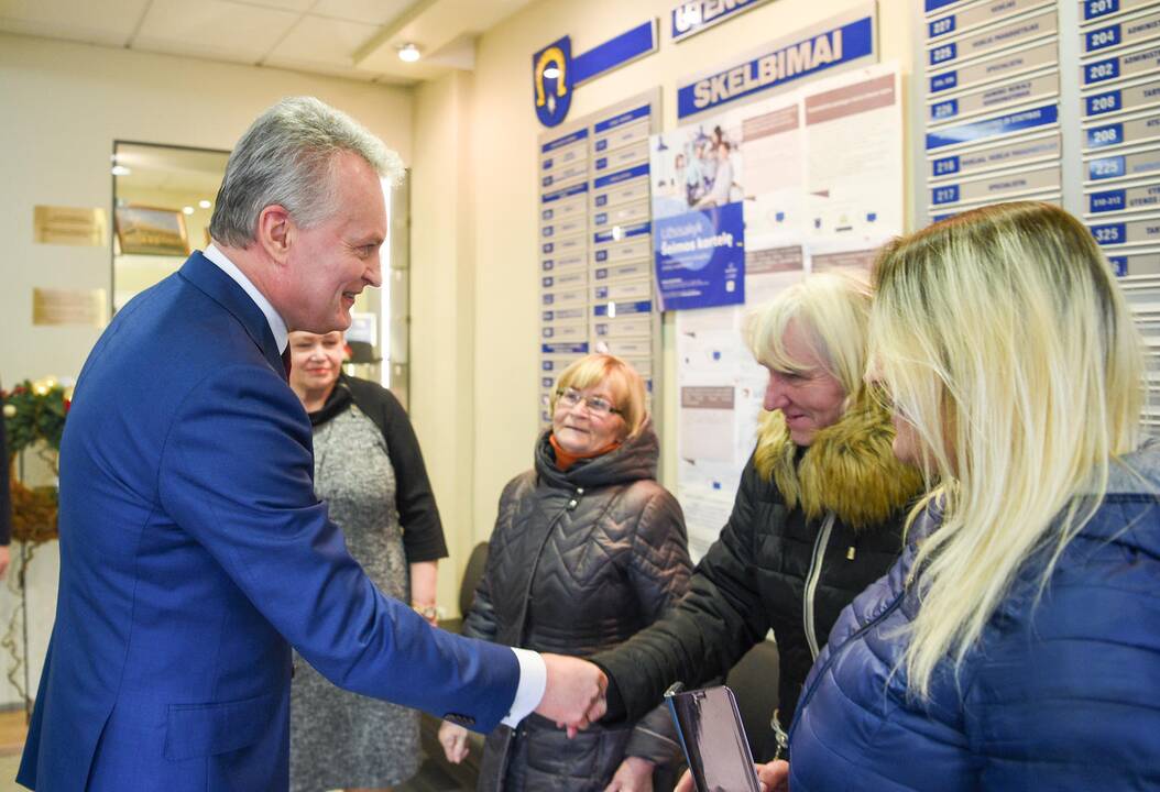 Prezidento vizitas Utenoje ir Dusetose