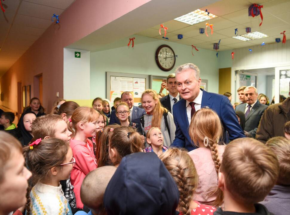 Prezidento vizitas Utenoje ir Dusetose