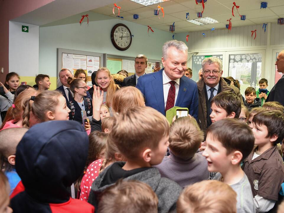 Prezidento vizitas Utenoje ir Dusetose