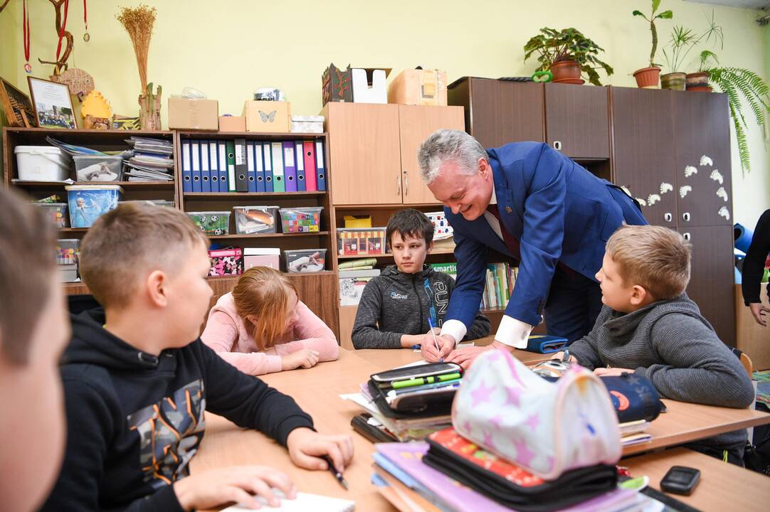 Prezidento vizitas Utenoje ir Dusetose