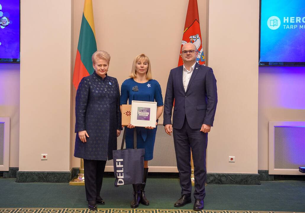 Prezidentūroje apdovanoti šalies mokytojai