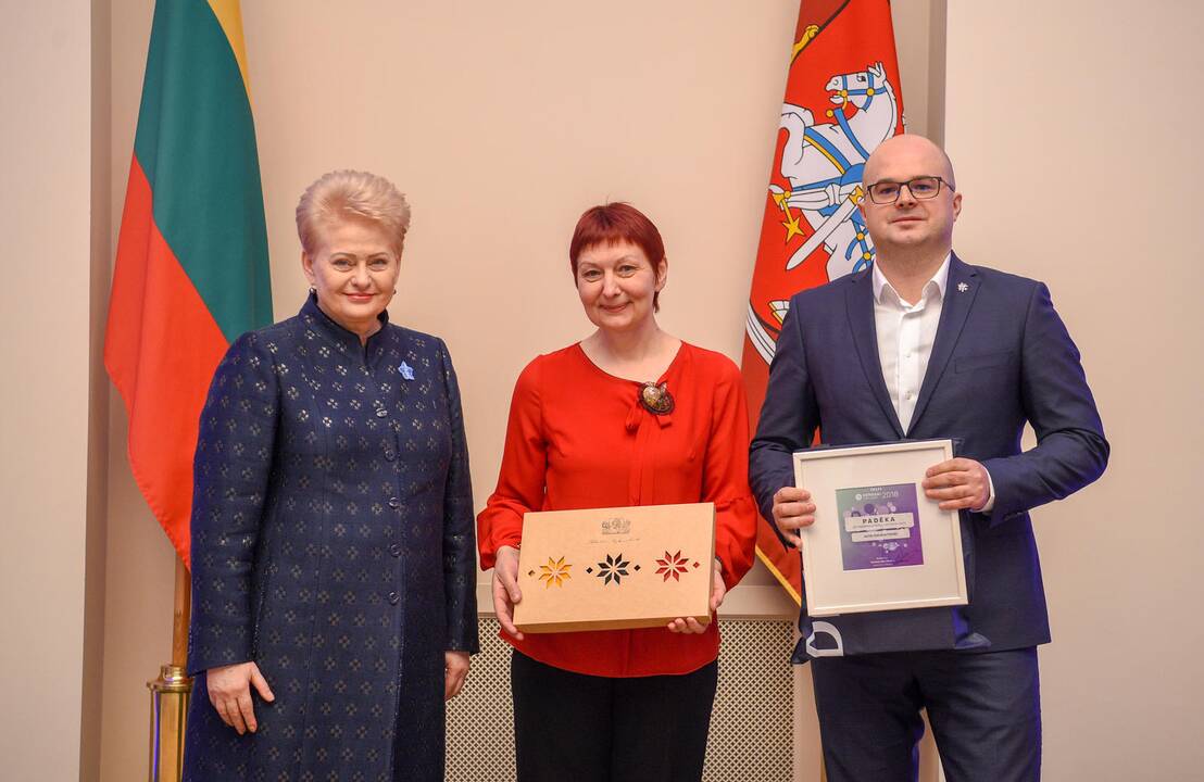 Prezidentūroje apdovanoti šalies mokytojai
