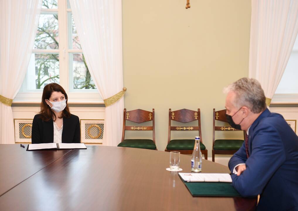 Monika Navickienė ir Gitanas Nausėda