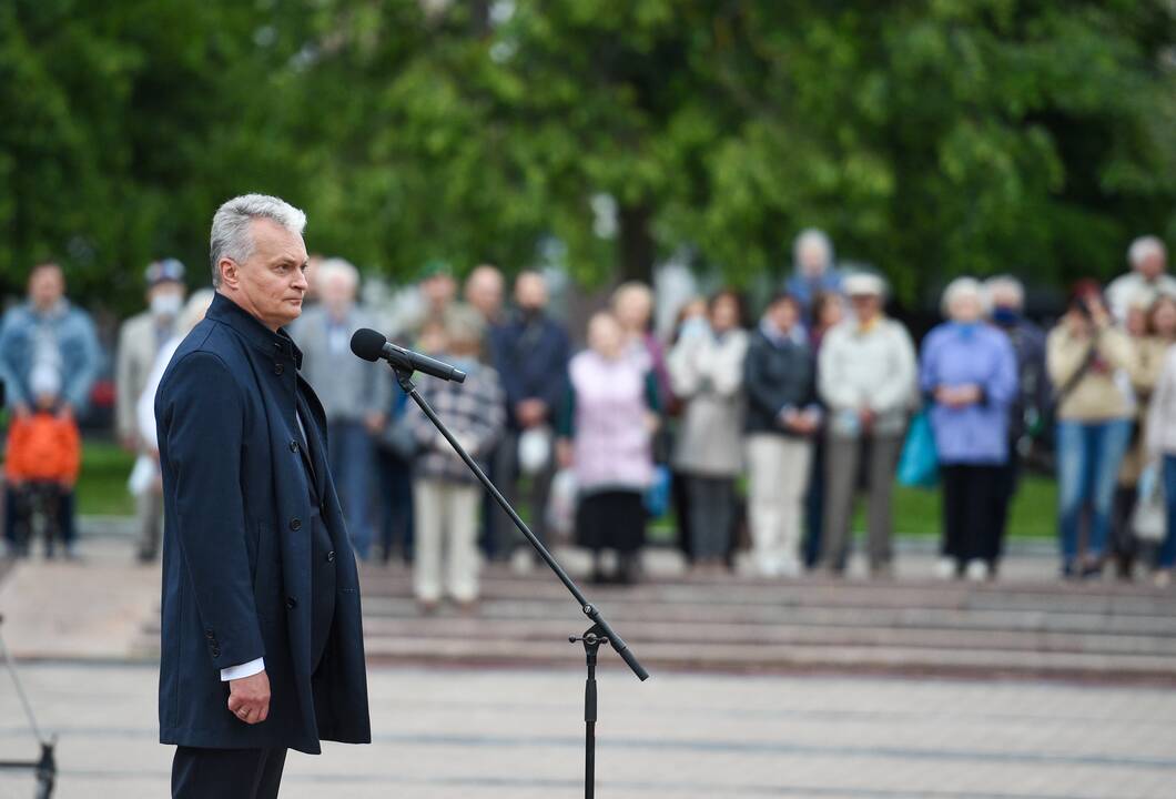 Prezidentas Birželio 14-osios minėjime