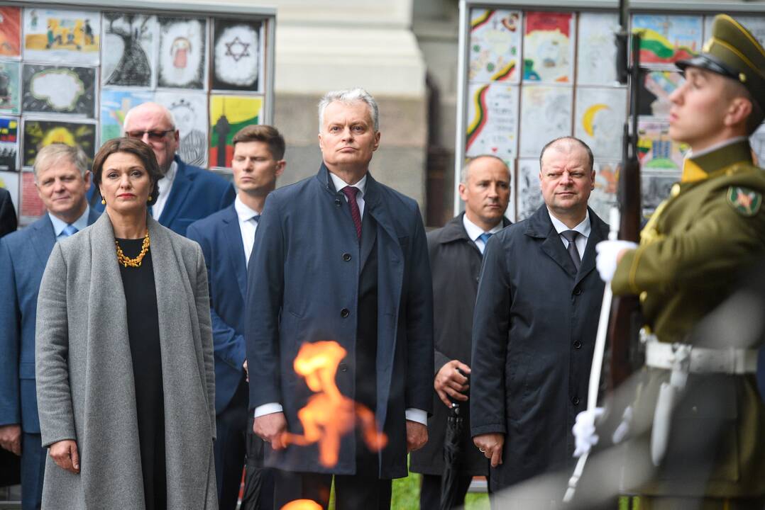 Prezidentas Birželio 14-osios minėjime