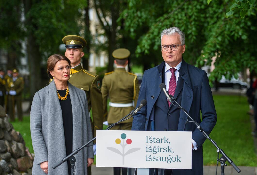 Prezidentas Birželio 14-osios minėjime