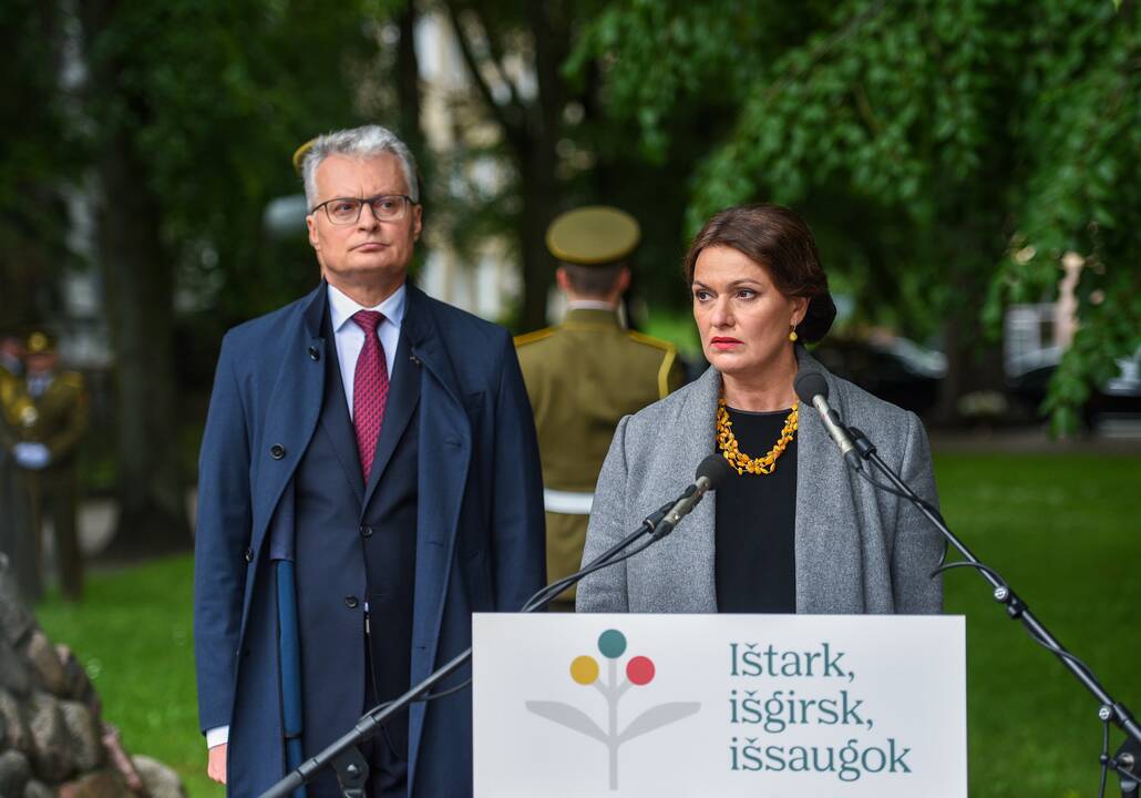 Prezidentas Birželio 14-osios minėjime