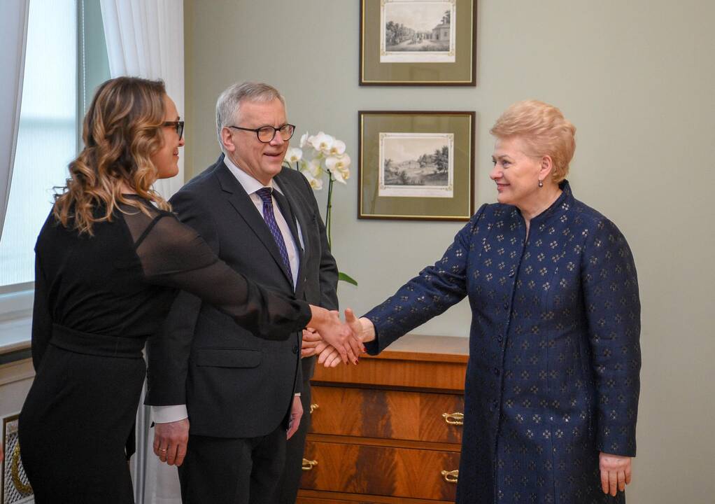 Klausas-Heineris Lehne ir Dalia Grybauskaitė