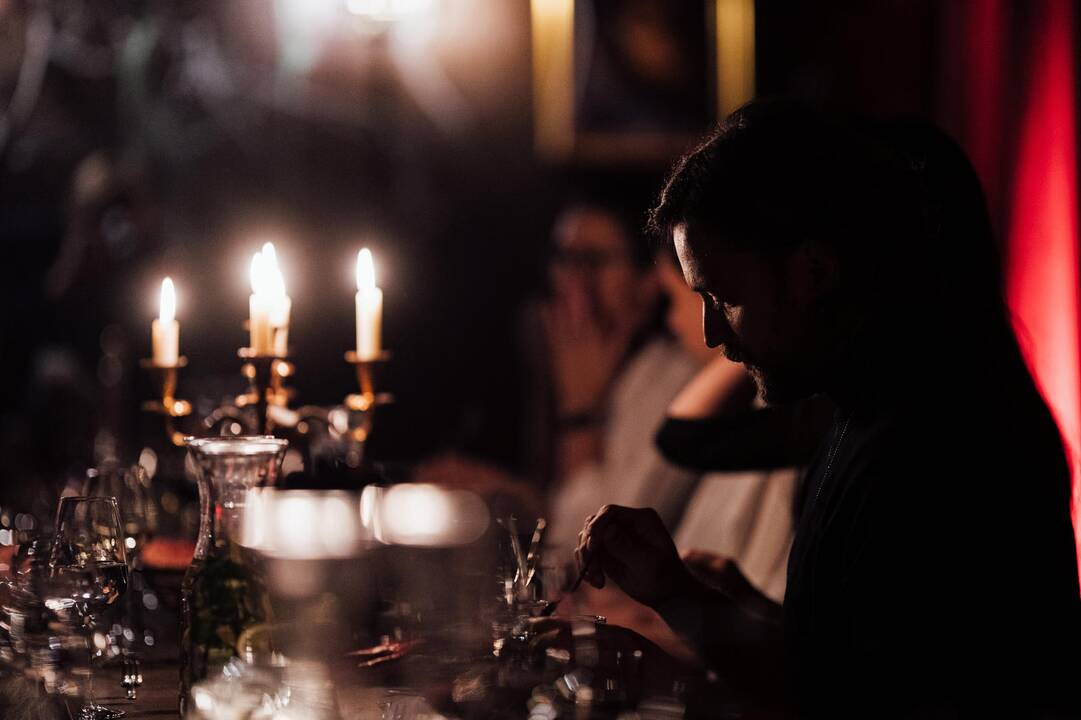 Šiurpą kelianti vakarienė „Haunted Dinner“