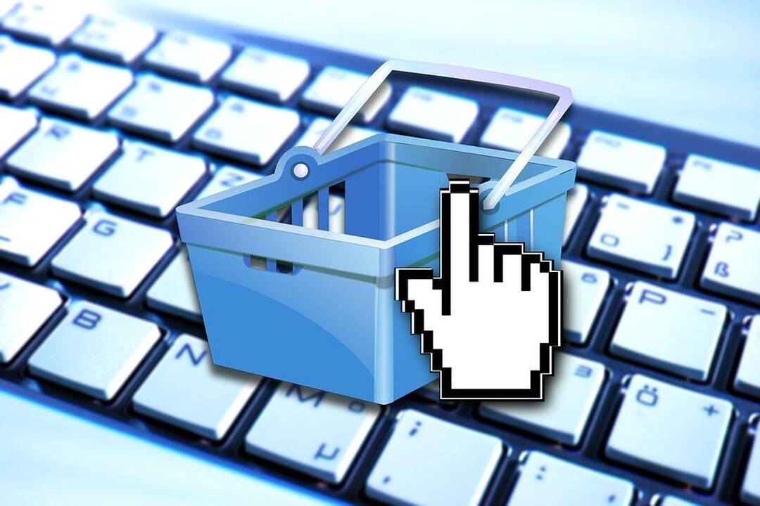 Lietuviai internetu perka mažiau