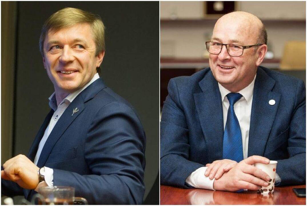 Ramūnas Karbauskis ir Visvaldas Matijošaitis