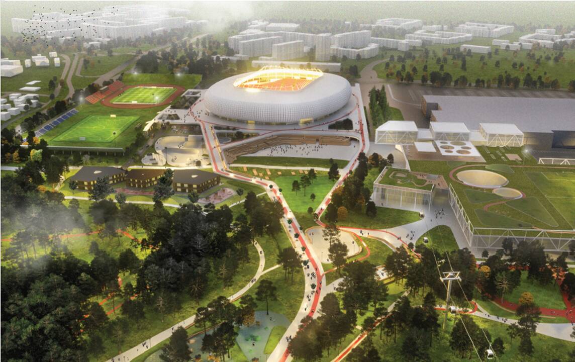 Nacionalinio stadiono statybos: ar pašalinta bendrovė sugrįš į konkursą?