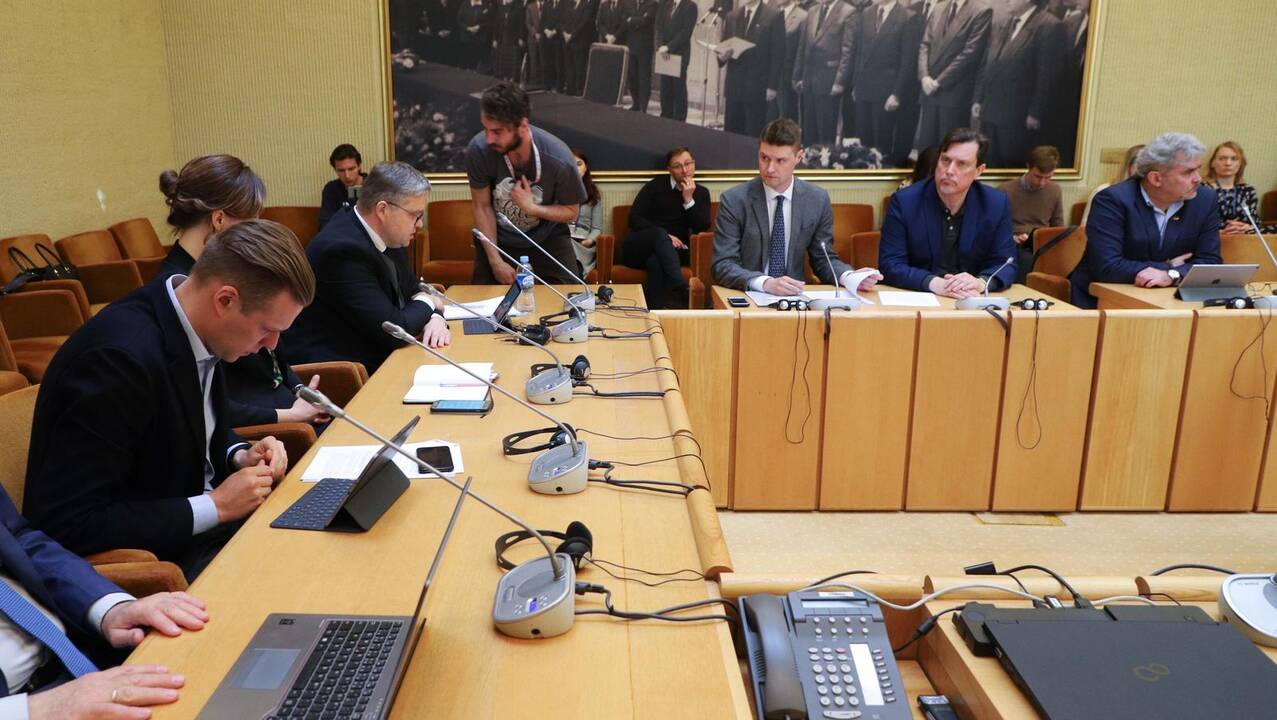 Vitas Vasiliauskas (kairėje) ir Stasys Jakeliūnas