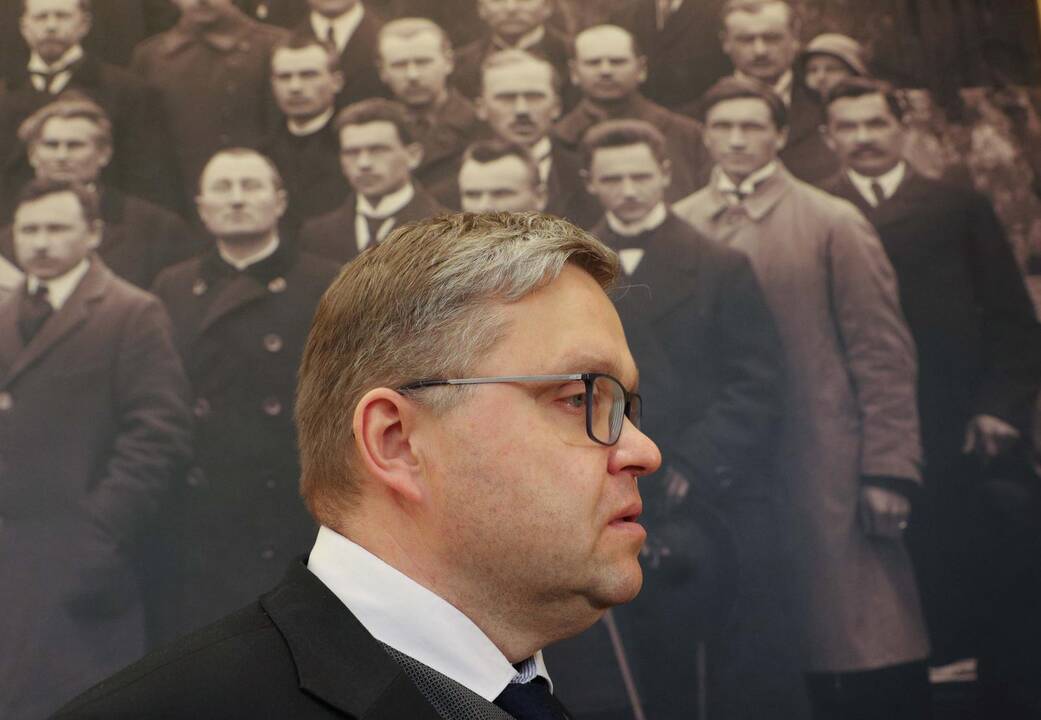 Vitas Vasiliauskas (kairėje) ir Stasys Jakeliūnas