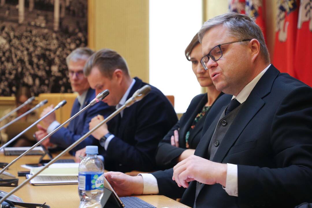 Vitas Vasiliauskas (kairėje) ir Stasys Jakeliūnas
