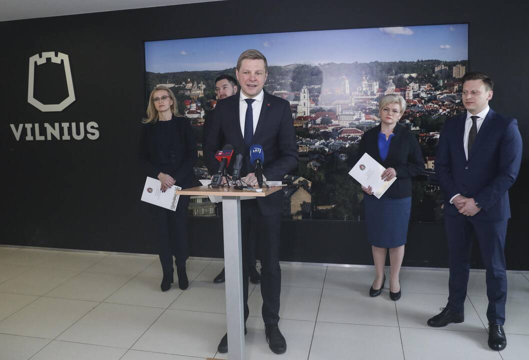 Vilniaus politikai pasirašė valdančiosios koalicijos sutartį