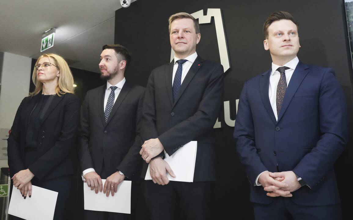 Vilniaus politikai pasirašė valdančiosios koalicijos sutartį