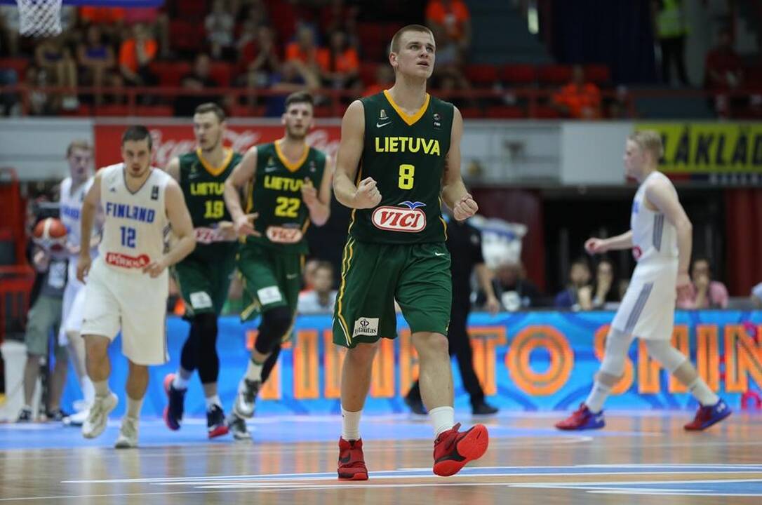 Lietuvos dvidešimtmečiai – Europos čempionato ketvirtfinalyje