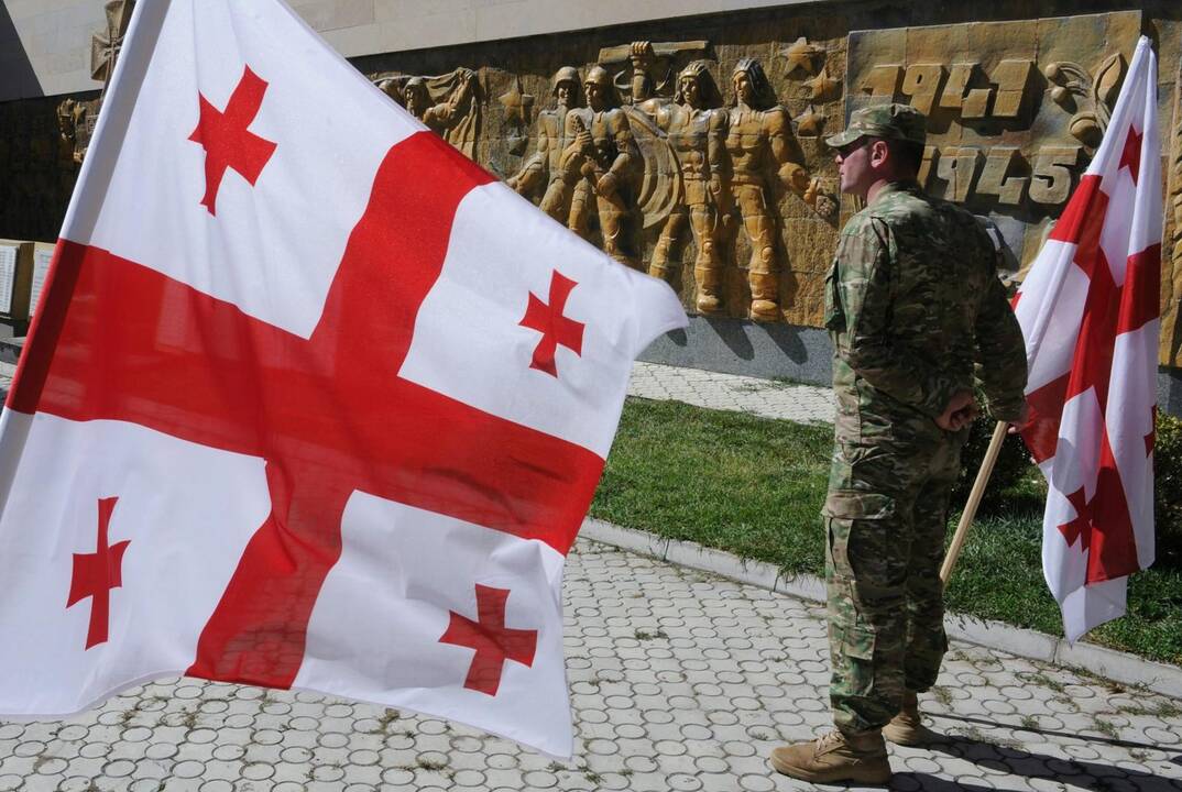 Karo randai tebedarko Gruzijos veidą