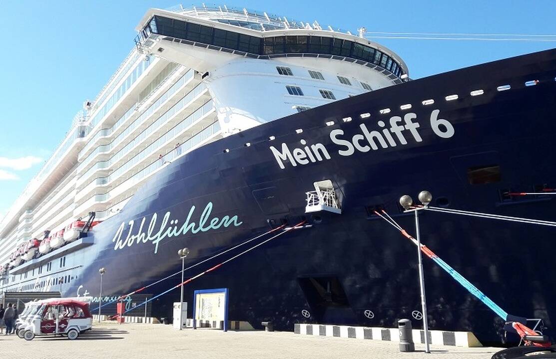 Pažįstamas: pirmą kartą į Klaipėdą dar 2017 m. atplaukęs "Mein Schiff 6" šiais metais bus didžiausias Lietuvos uostamiestyje apsilankęs  kruizinis laivas.