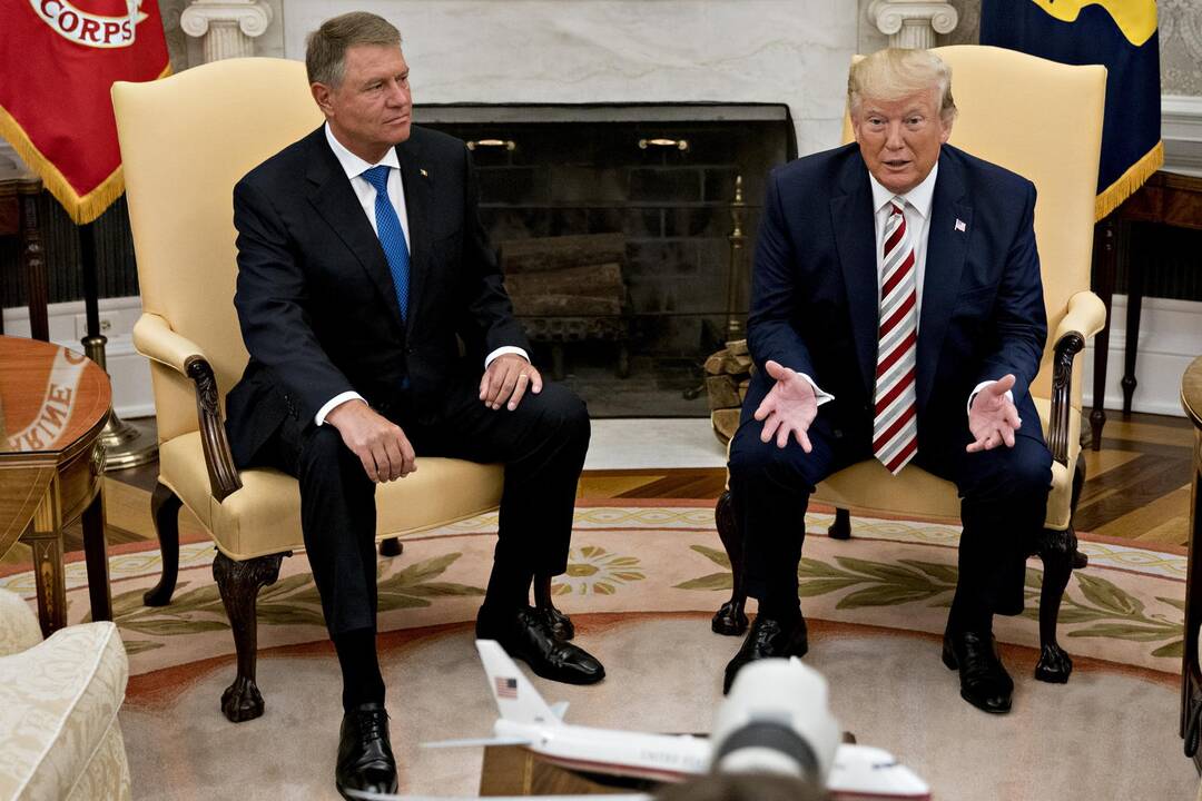 Donaldas Trumpas ir Klausas Iohannis